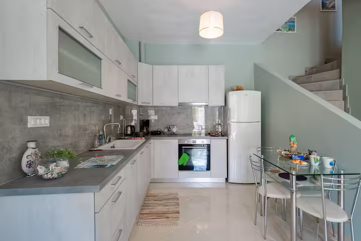 Kitchen welcome setup