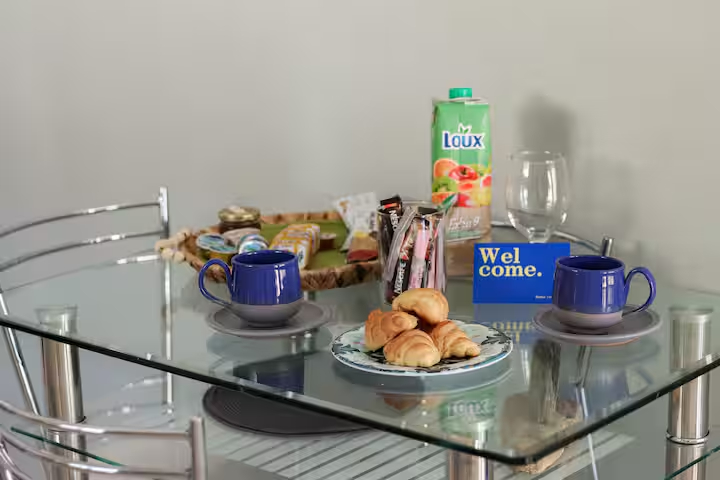 Breakfast welcome detail